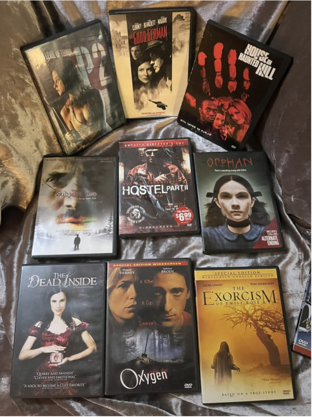 DVD Horror Lot Scary Halloween Theme Horror Bundle - ALL Included 10 MIXED